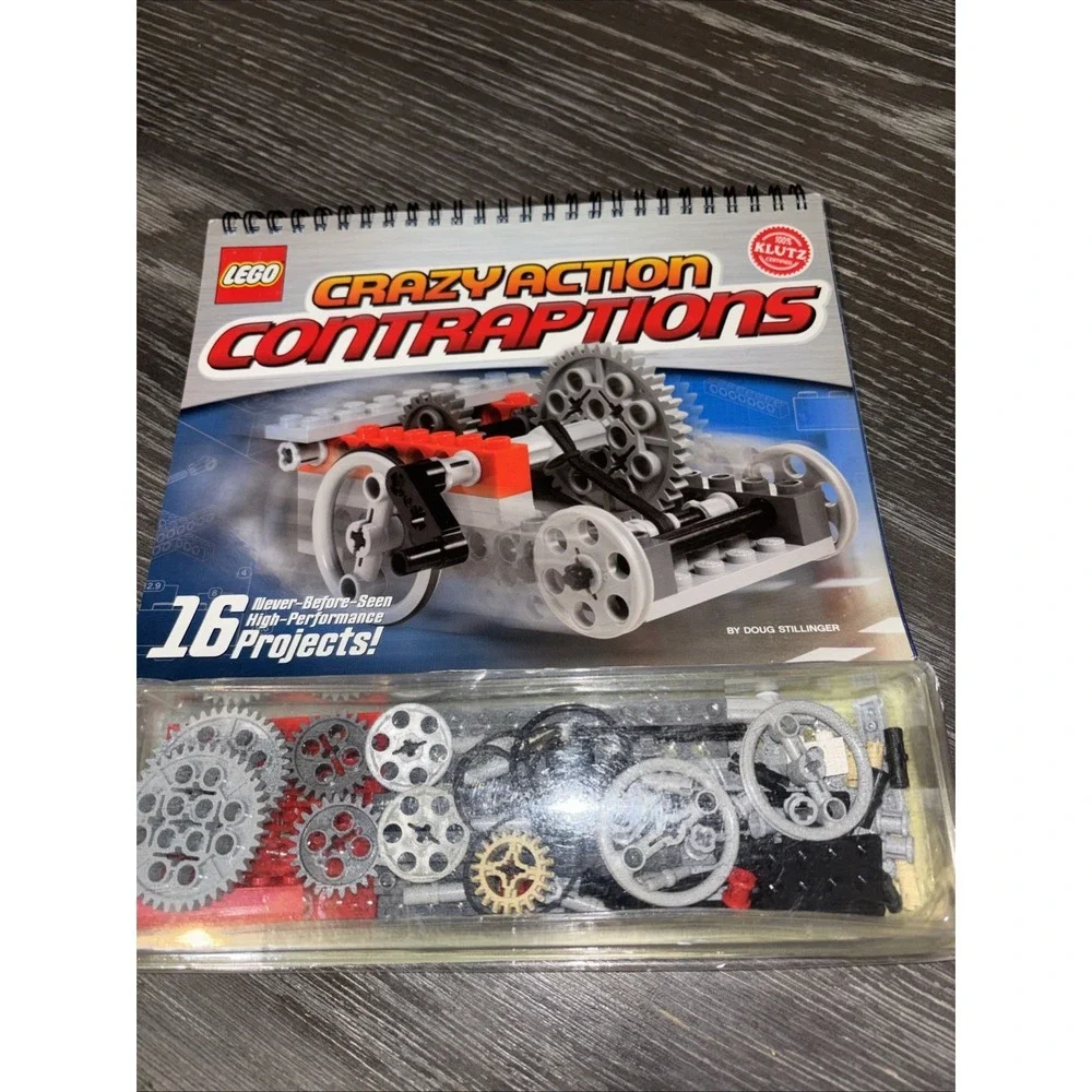 LEGO Crazy Action Contraptions Kit by Klutz - Incomplete